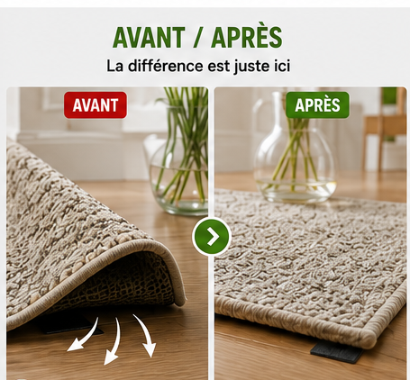 Fix’Tout™ – Pads Adhésifs Antidérapants & Réutilisables PACK de 20 à 199 dhs